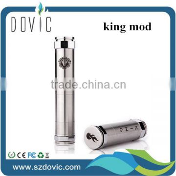 best e-cigarette mechanical king mod vaporizer newest stainless steel mod