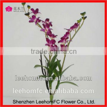 Bottom price OEM high quality single stem silk flower