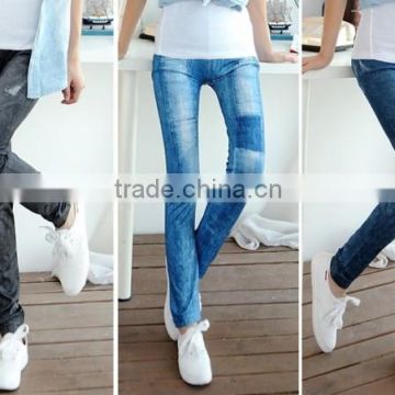 Japan desgin cheap jean leggings