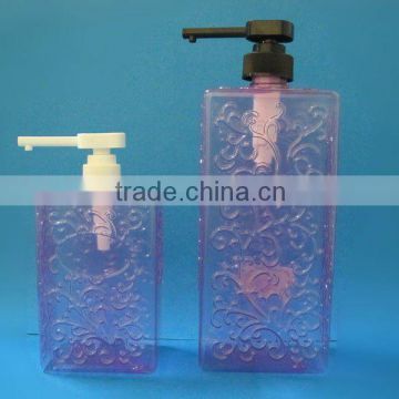 cosmetic PVC bottle/Cosmetic PET Bottles and shampoo Bottles