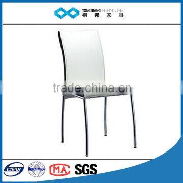 TB classic chrome steel cheap dining chair metal design