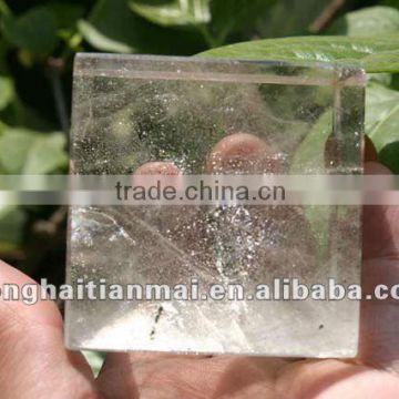 Natural Clear Rock QUARTZ Crystal HEALING CUBE