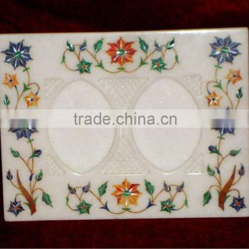 Pietra Dura Marble Decorative Handmade Picture Frame