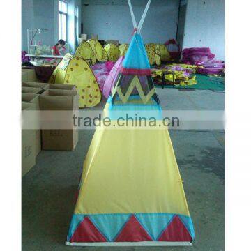 Teepee kids play Indian tents