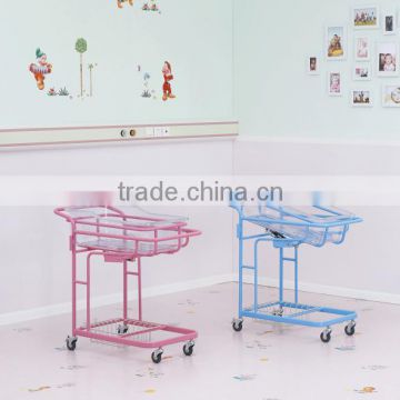 Safety standard Plastic Hospital baby cot