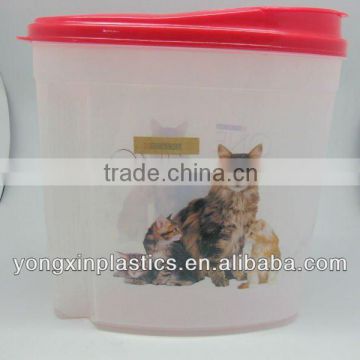 pet food disposable plastic food container