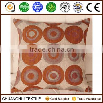new arrival high quality digital printing linen cushion cover wholesale