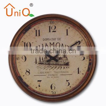 P1306 simple round wall clock for sale