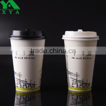 custom printed disposable cold beverage paper cups bulk