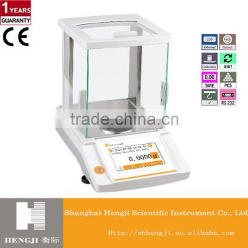 New model Touch Color Screen 200g/0.1mg Laboratory Analytical balance