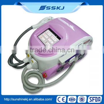 2017 New multifunctional 2 in 1 best home ipl laser yag ipl hair tattoo removal