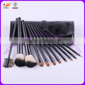 11-piece High-grade Cosmetic Brush Set,Made of Ferrule Aluminum and Wooden Handle