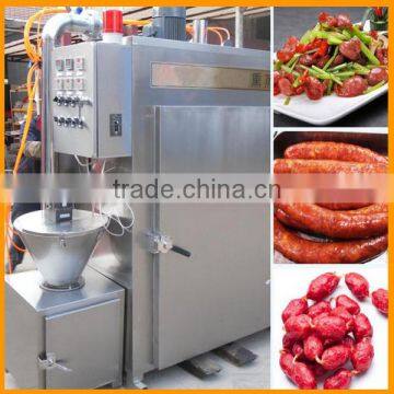 Vertical automatic cart somking oven