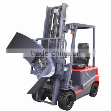 TWISAN 1000KG electric forklift truck with clamp and 360 rotating
