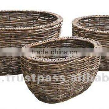 3pcs Nice Round Flower planters/ home furniture