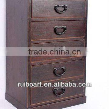 Paulownia wooden furniture cabinet