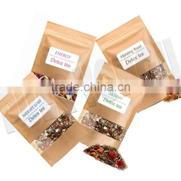 Custom Detox tea slimming tea with Ganoderma lucidum private label