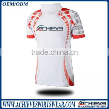 2017 Customized High Quality Full Sublimated Rugby football Jersey