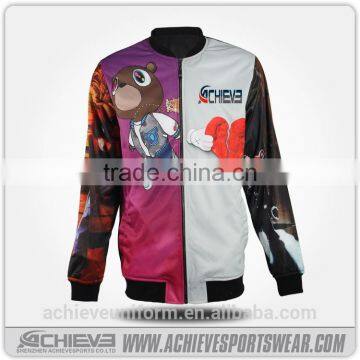 cheap black baseball jacket/girls nylon jacket/jogging suits wholesale