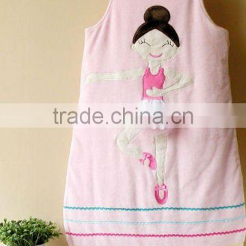 100% cotton embroider baby clothing,baby sleeping bag