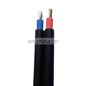 Durable 2 core 6mm2 XLPO Photovoltaic Solar cable