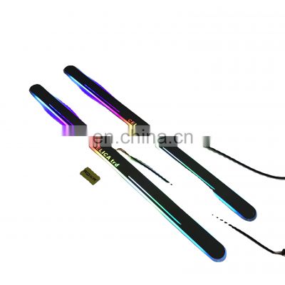Led Door Sill Plate Strip for toyota celica Dynamic Sequential Style step light door decoration step