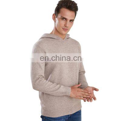 Men Knit Cashmere Hoodie Pullover hot sell