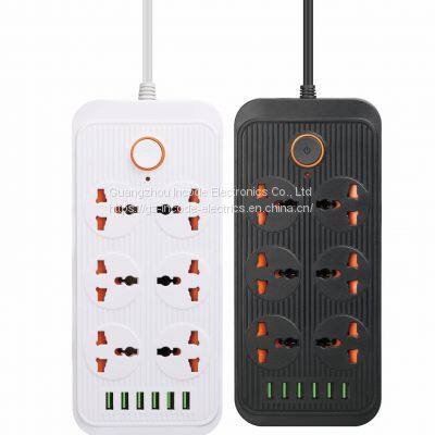 Electric Switch Socket &Switched Socket Powerstrip with USB A07