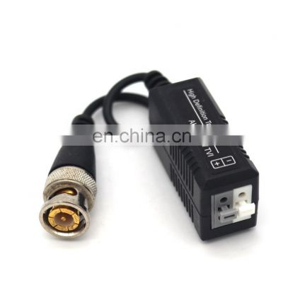 Mini CCTV BNC single channel passive video balun connector for HD-CVI/TVI/AHD Transceiver Cable RJ45 CAT5 Data Transmitter