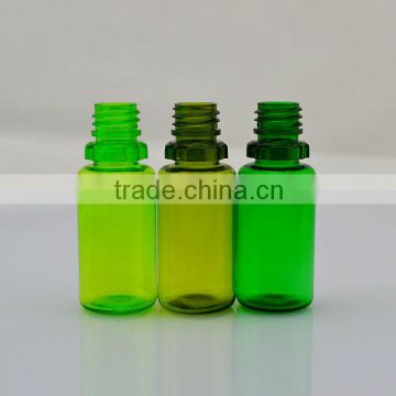 10ml color pet eye drop bottle with childproof tamper cap