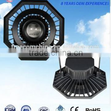 50W COB LED spotLight lamp frame die casting IP65 octagon for tunnel light lamp,condole top, inside the wall and skirting line
