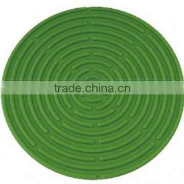 Circle diameter of 150mm impermeable silicone hot coaster trivet                        
                                                Quality Choice