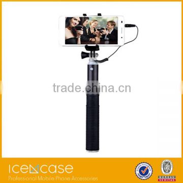 2015 Extendable Wholesale Bluetooth Monopod Selfie Stick For iPhone/Samsung