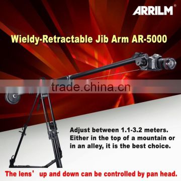 Wieldy newly updated retractable jib