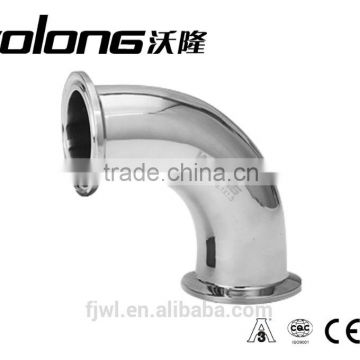 sanitary stainless steel tri clamp 90 degree elbow ss304&ss316L