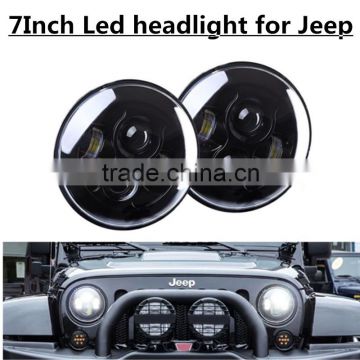 7 inch DOT Approved 8700 Daymaker Style LED Projection car Headlight Kit For Jee-p Wrangler Harley Motorcycle