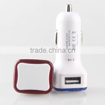 New arrival car usb charger with double USB 3.1A charging from ShenZhen factory car charger