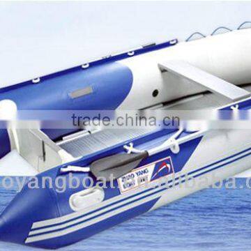 3.3m 5 persons sports inflatable boat with aluminum floor