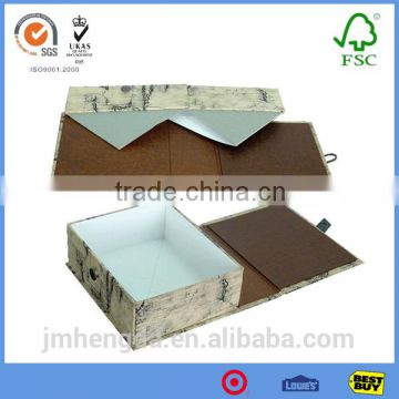 Top Sale Colorful Top Quality Blank Shoe Box With Fashion Design