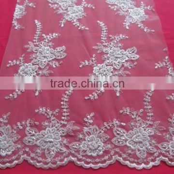 guangzhou supplier fashionable saree fabric lace and saree lace wholesale