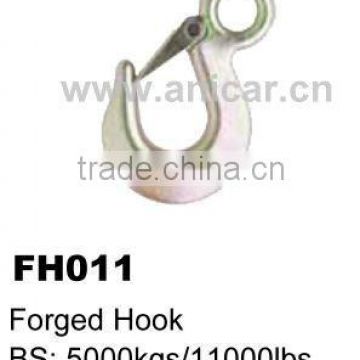 FH011 Forged Hook with keeper
