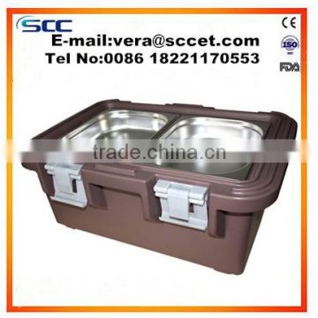 Insulated Top Loading Food Pan Carriers hot retaining food box