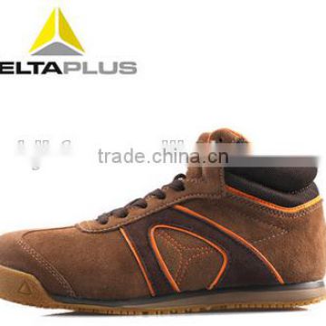 D-star Suede Split Leather High-cut anti-slip Safety Shoes