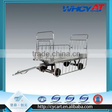 Special stainless steel group airport trolley cart