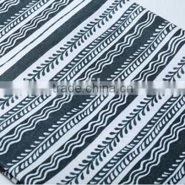 100% polyester striped polyester fabric with PU coating