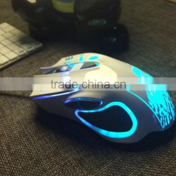 2400 DPI 6 Button LED Optical USB Wired Gaming Mouse Mice Computer gaming mouse For Pro Gamer