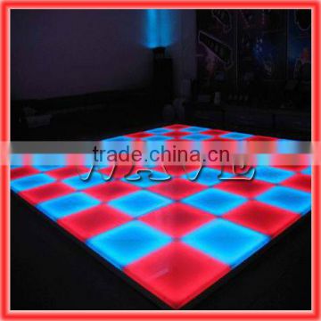 WLK-1-1 28CH 640 pcs RGB leds dmx illuminated dance floor