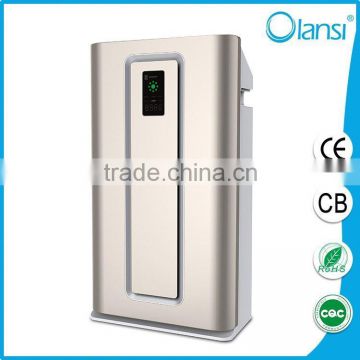 Portable sleeping well air cleaner, activated carbon to remove odor UV lamp to kill virus Olans HEPA home air purifier