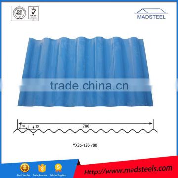 Popular environmental protection cheap colorful galvanized corrugated metal roof