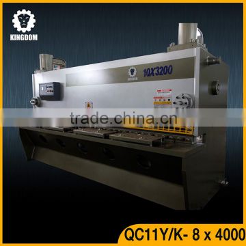 QC11Y/K-8x4000 manual sheet metal shearing machine
